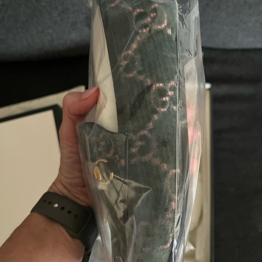 Gucci Authentic Jordaan loafer blue 38.5 NWT Box with Dust Bag BRAND NEW IN BOX - Picture 13 of 16